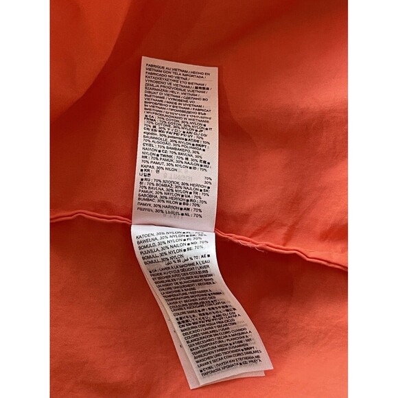 Gap Dress Women Coral Tiered Tie Back Maxi Cotton Pockets Classic Sz 8 T NWT - Picture 9 of 11